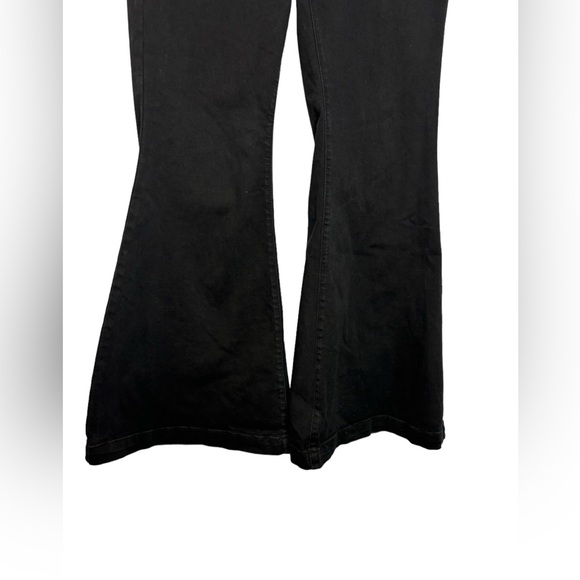 Free People We The Free Venice Flare Stretch Pant Black Size 32 - Picture 5 of 11